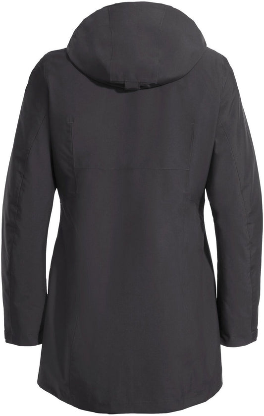 VAUDE Wo Idris 3in1 Parka III, phantom black