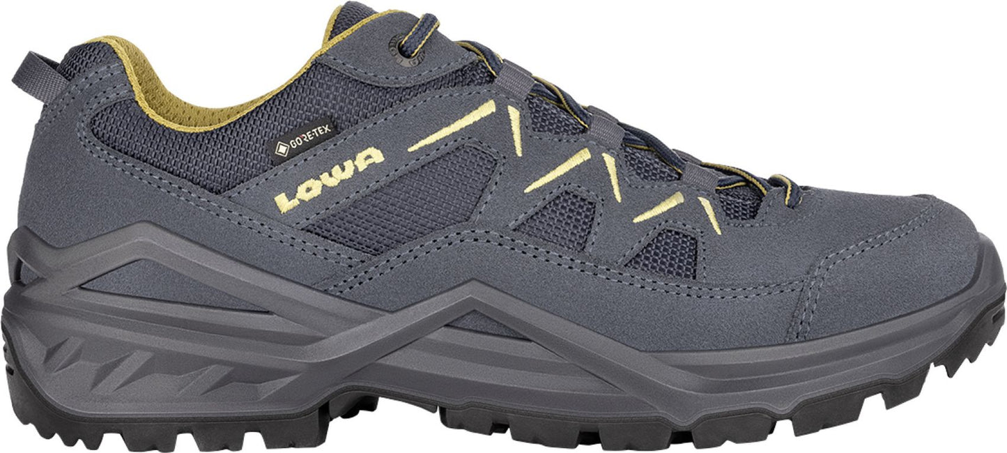 LOWA SIRKOS EVO GTX LO, STAHLBLAU/SENF 10