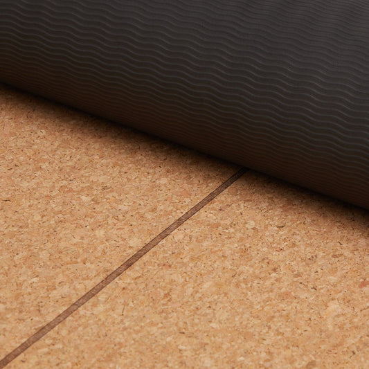 ENERGETCS Yoga-Matte Yoga Cork mat, BROWN LIGHT