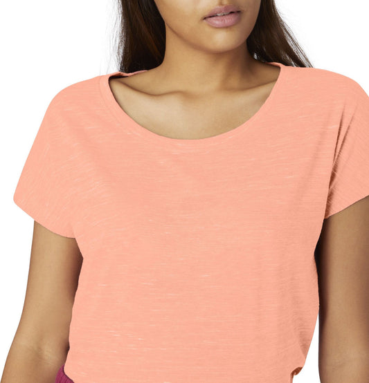 ENERGETCS Da.-T-Shirt Cully VI W, MELANGE/ROSE