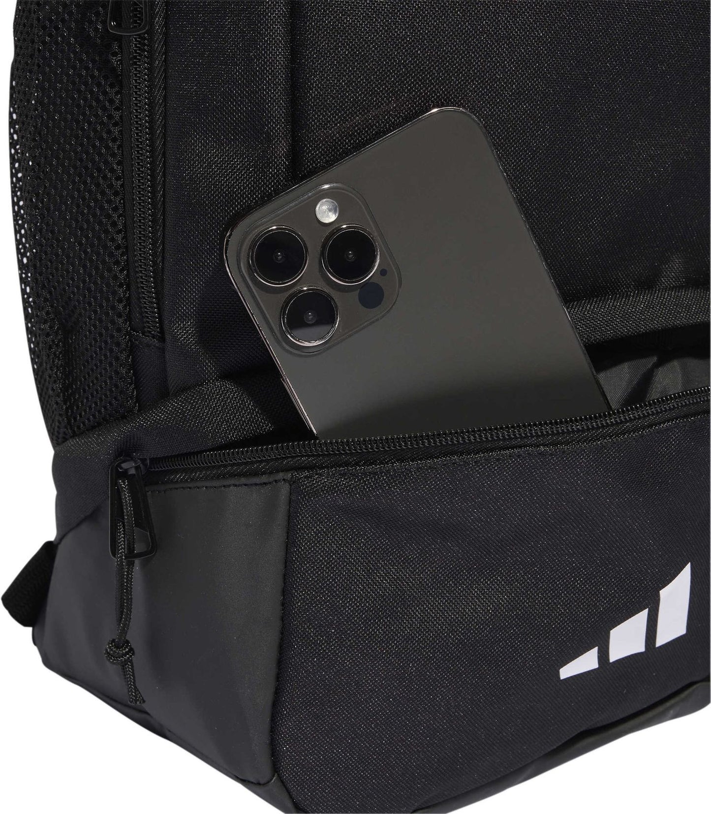 ADIDAS TIRO L BACKPACK, BLACK/WHITE