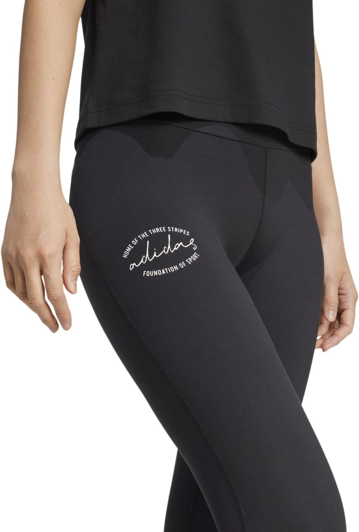 ADIDAS W BLUV Q3 LEG, BLACK