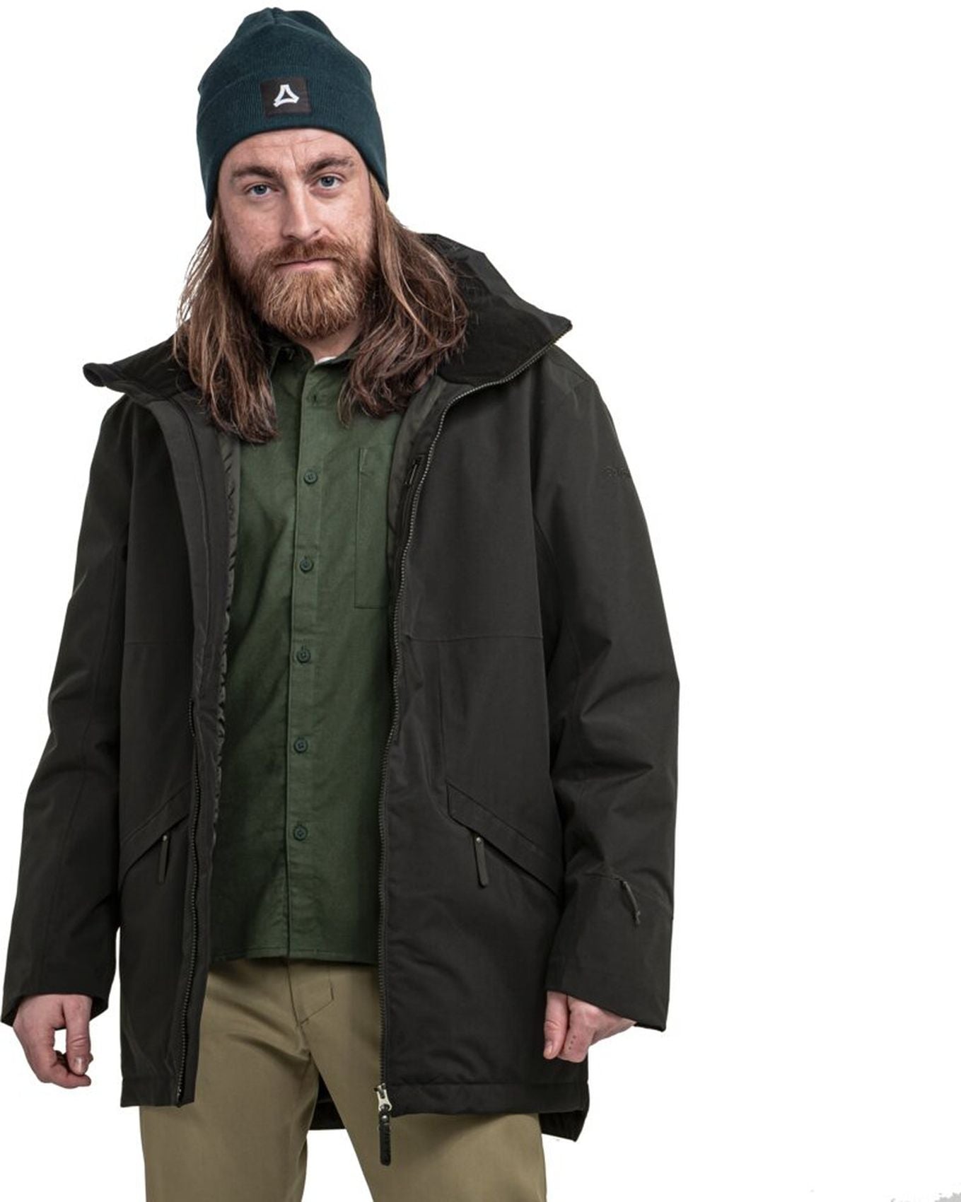 SCHÖFFEL Ins Parka Style Malkay MNS, black