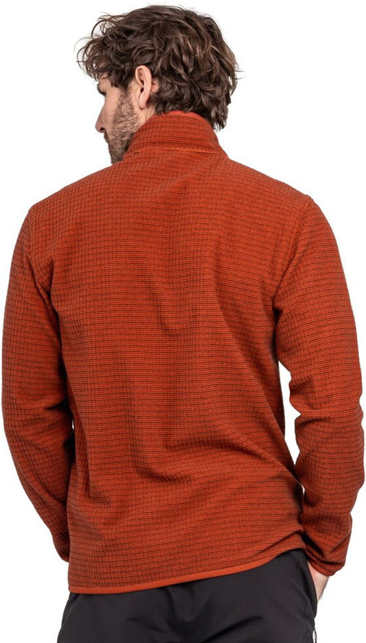 SCHÖFFEL CIRC Fleece Jk Style Terxa MNS, darkcrabapple