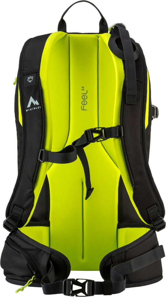 MC KINLEY Ux.-Touren-Rucksack BLACK BURN CT 3, BLACK NIGHT/GREEN LI