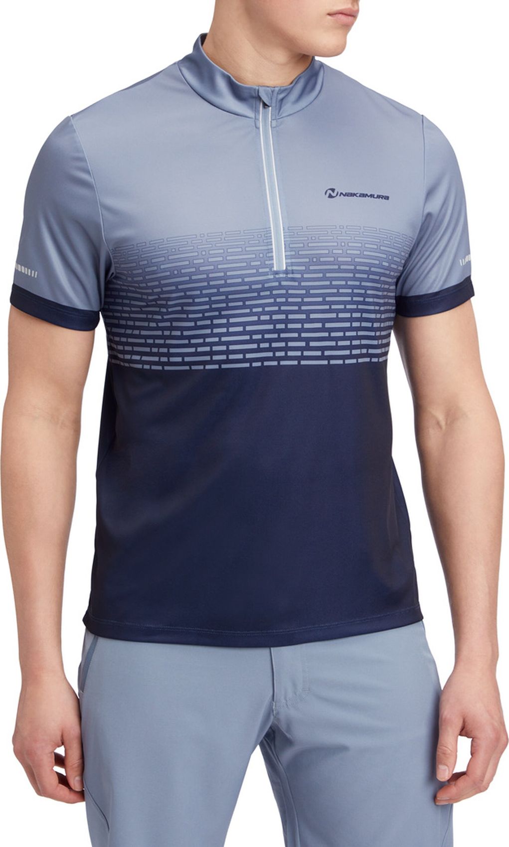 NAKAMURA He.-Fahrrad-Trikot Daniel III M, BLUE DARK/NAVY DARK
