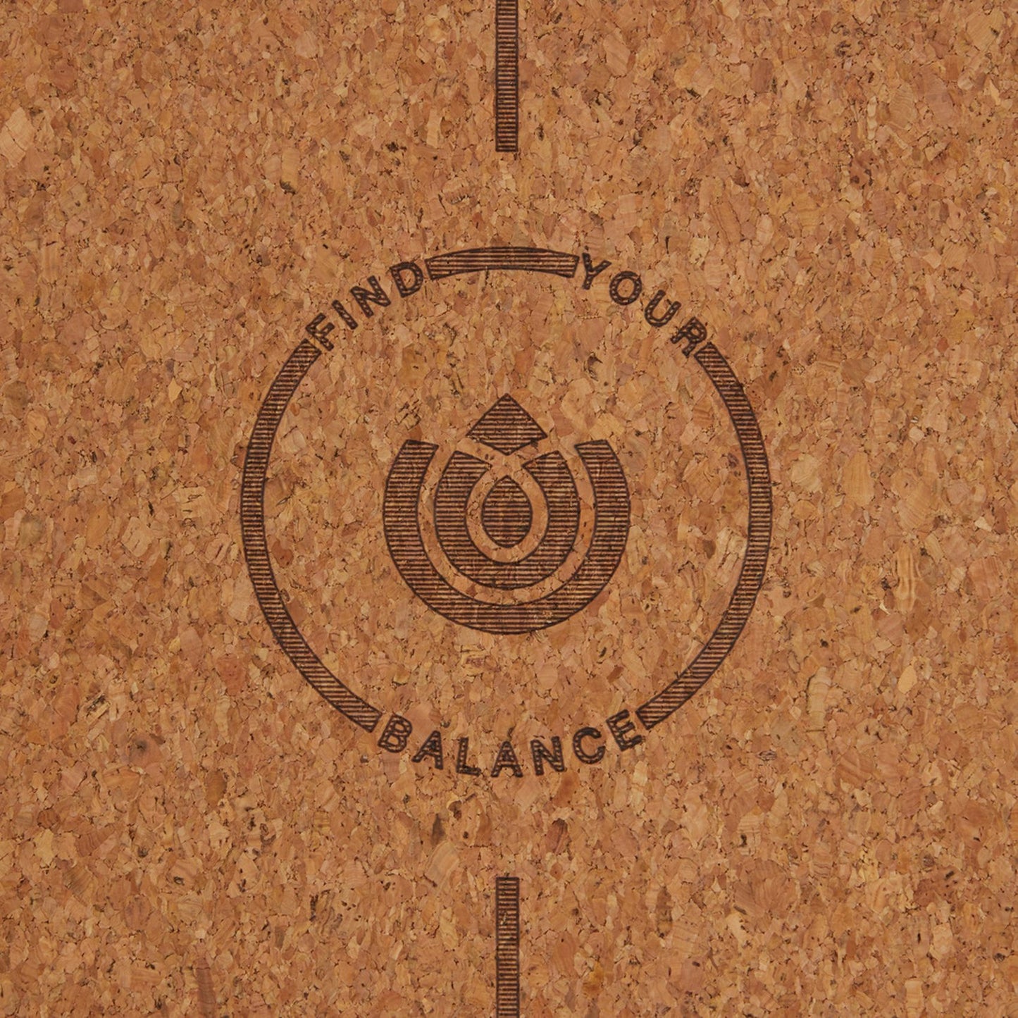 ENERGETCS Yoga-Matte Yoga Cork mat, BROWN LIGHT