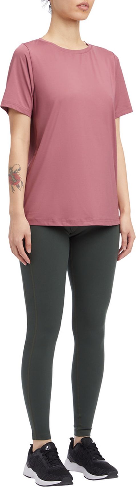 ENERGETCS Da.-T-Shirt Gora II SS W, 291 RED WINE