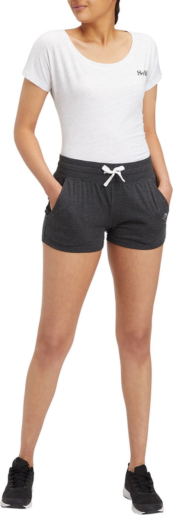 ENERGETCS Da.-Shorts Clodia VIII W, MELANGE/BLACK