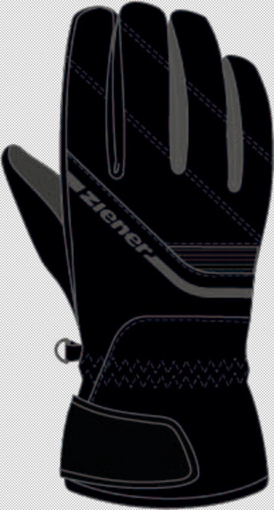 ZIENER ISP 22-1745 GTX glove, black 10