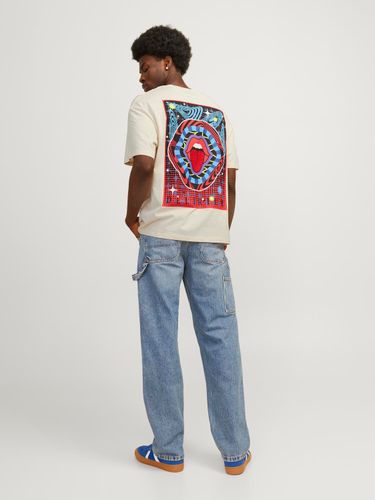 JACK & JONES JACK&JONES JORDELIRIUM TEE SS CREW NECK TG LN