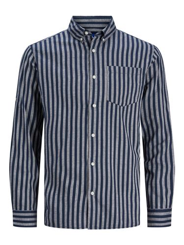 JACK & JONES JACK&JONES JORJIMMY LIGHT TWILL STRIPE SHIRT LS MC S