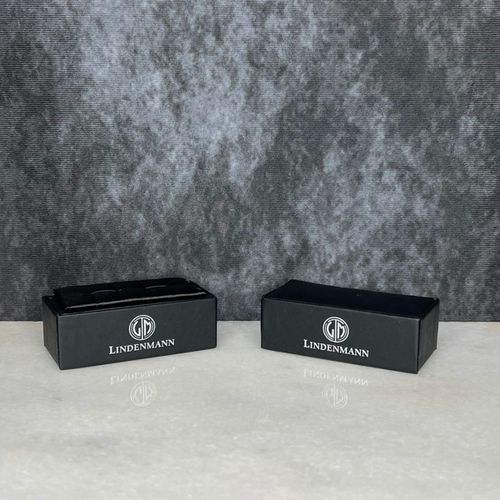 LINDENMANN Krawattenklammer rh Onyx