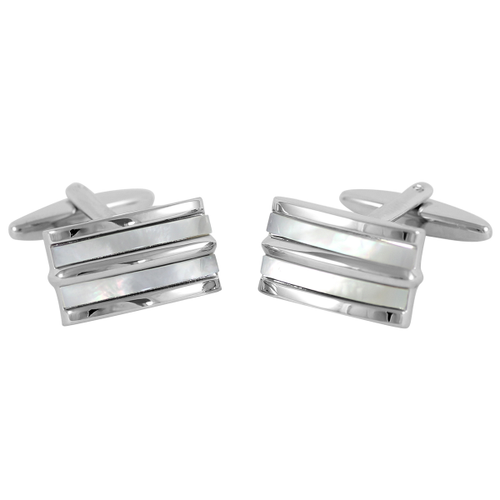 LINDENMANN Manschettenknöpfe rh Perlmutt