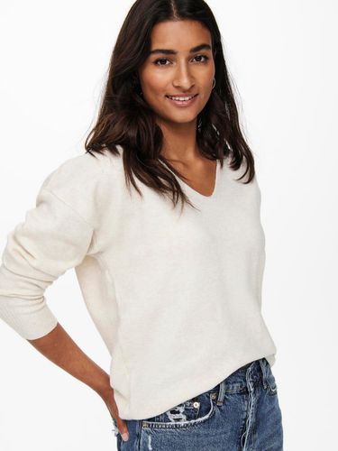 ONLY ONLY ONLRICA LIFE L/S V-NECK PULLO KNT NOOS