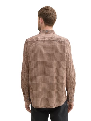 TOM TAILOR Regular Fit Hemd mit Hahnentrittmuster