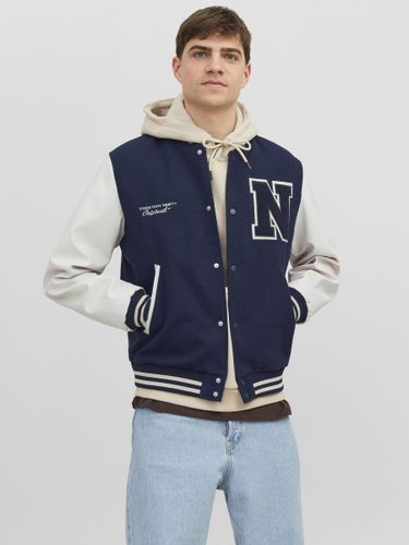JACK & JONES JACK&JONES JORCOLLEGE WOOL BLEND BOMBER NOOS