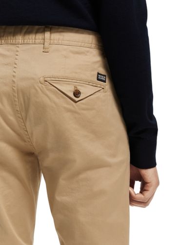 SCOTCH & SODA Essentials - Stuart regular slim-fi, Sand