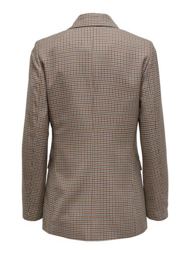 ONLY CARMAKOMA ONLY CARMAKOMA OPMNANTES L/S LOOSE CHECK BLAZER TLR