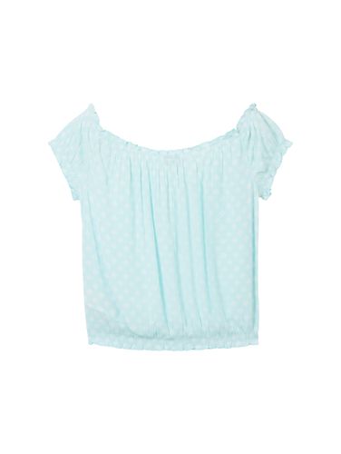 TOM TAILOR Cropped Bluse mit LENZING(TM) ECOVERO(TM)