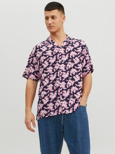 JACK & JONES JACK&JONES JORLUKE PALMA AOP RESORT SHIRT SS LN