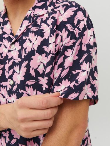 JACK & JONES JACK&JONES JORLUKE PALMA AOP RESORT SHIRT SS LN