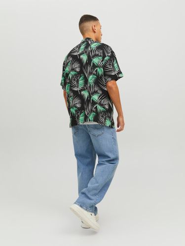 JACK & JONES JACK&JONES JORLUKE PALMA AOP RESORT SHIRT SS LN