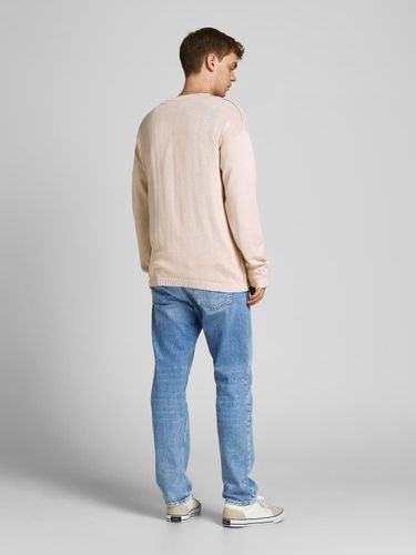 JACK & JONES JACK&JONES JORACE KNIT CREW NECK BLK