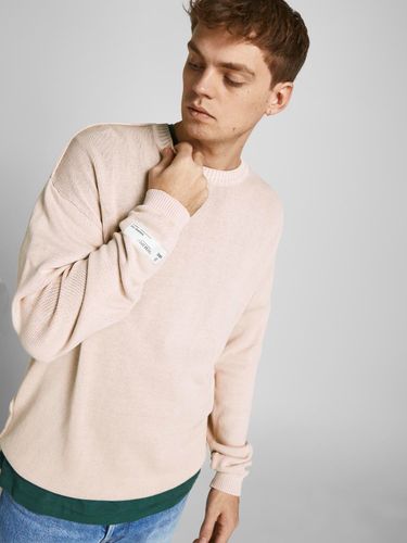 JACK & JONES JACK&JONES JORACE KNIT CREW NECK BLK