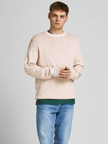 JACK & JONES JACK&JONES JORACE KNIT CREW NECK BLK