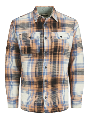 ONLY CARMAKOMA JCODARREN CHROME OVERSHIRT LS LN