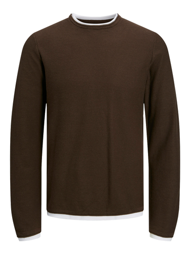 ONLY CARMAKOMA JORTWINN KNIT CREW NECK BLK