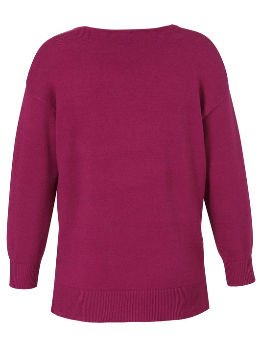 VIA APPIA Pullover V-Ausschnitt 1/1 Arm