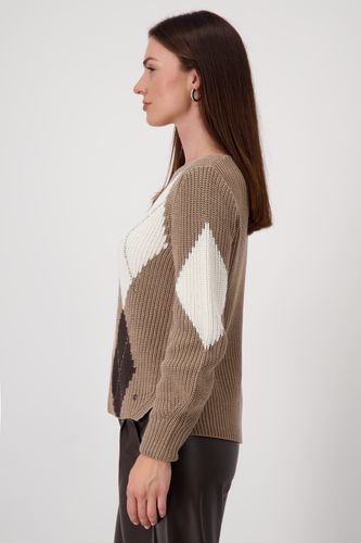 MONARI Pullover, milk chocolate