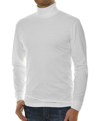 RAGMAN Basic Rollkragenshirt langarm