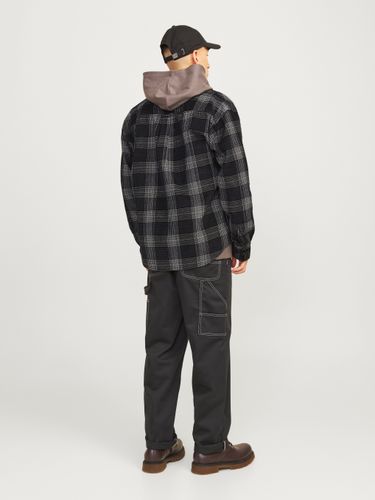 JACK & JONES JACK&JONES JCOTHEO CORDUROY CHECK OVERSHIRT LS