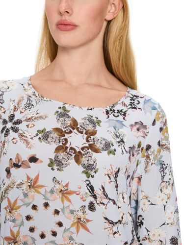 MARC CAIN Bedruckte Viskosebluse