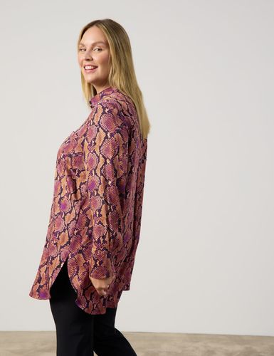 SAMOON Longbluse mit Schlangen-Print