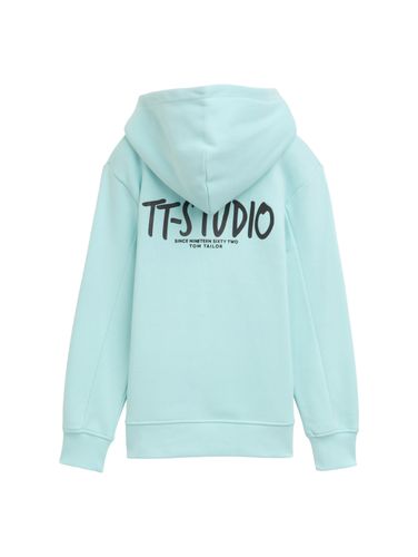 TOM TAILOR Print Hoodie mit Bio-Baumwolle