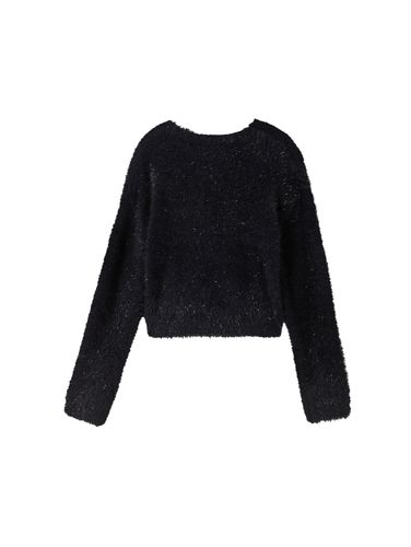 TOM TAILOR Cropped Pullover aus Federgarn