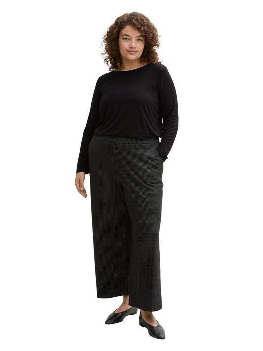 TOM TAILOR Plus Size - Langarmshirt mit Modal