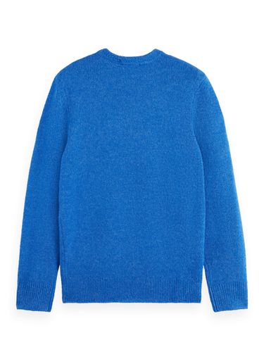 SCOTCH & SODA Regular fit softy-knit melange pull, Rhythm Blue