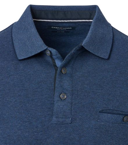 CASA MODA Polo-Shirt Langarm gestreift