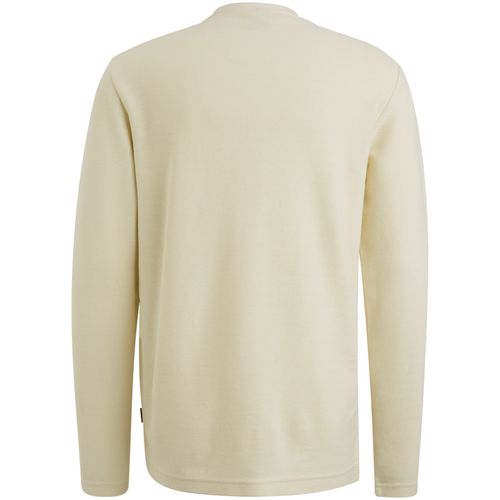 PME PME LEGEND Long sleeve r-neck structured pique gd