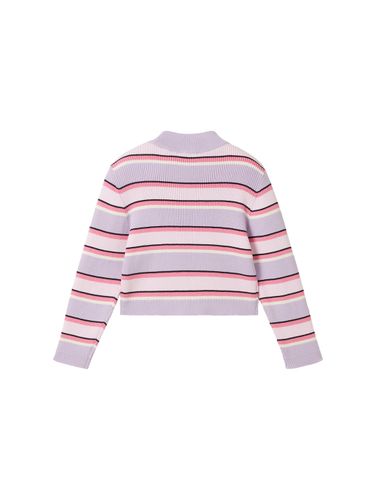 TOM TAILOR Gestreifter Strickpullover aus Bio-Baumwolle