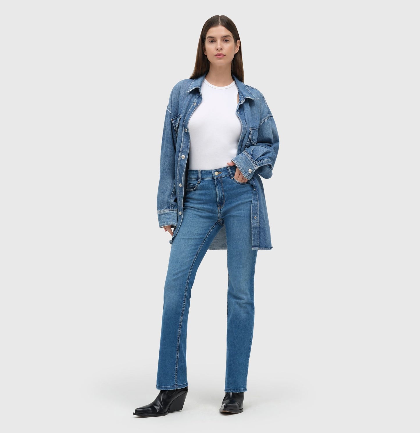 MAC MAC JEANS - BOOT, Authentic Stretch Denim