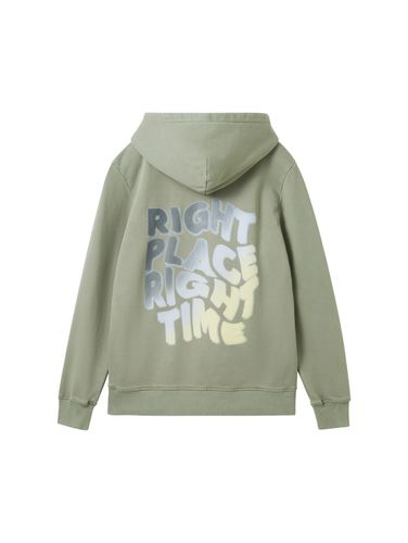 TOM TAILOR Hoodie mit Bio-Baumwolle