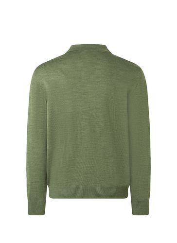 MAERZ Pullover Polokragen Knopf 1/1 Arm