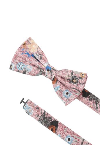 PRINCE BOWTIE Set Fliege+Tuch flower