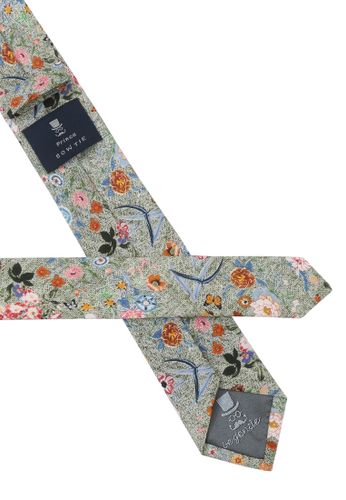 SEIDENFALTER Krawatte Blume 6cm